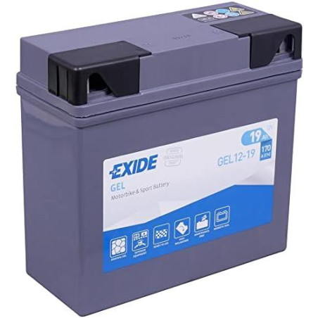 Exide - BATERIA EXIDE GEL 12v 19Ah