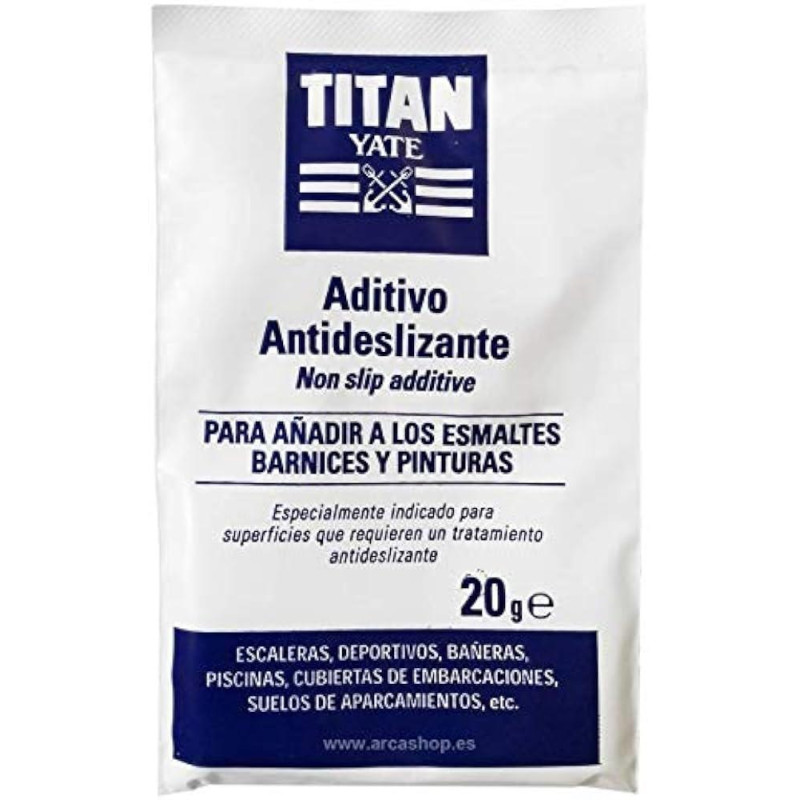 ADITIVO ANTIDESLIZAN. TITAN, SOBRE 20g