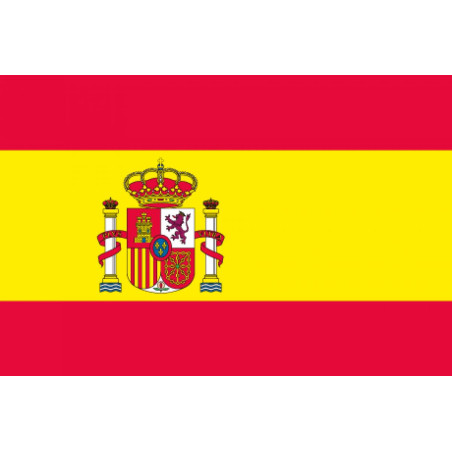 BANDERA ESPAÑA ADHESIVA, 21x13 cm...