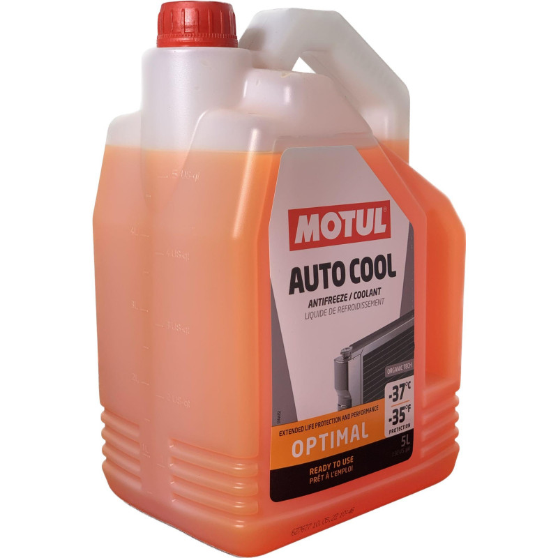 ANTICONGELANTE VOLVO, NARANJA, VCS-2, 5L, HASTA -25ºC (21485014 y 22567314)