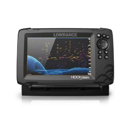 SONDA PLOTTER GPS, LOWRANCE HOOK-7, BASE NOXD