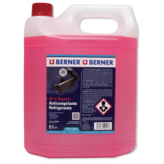 Berner - ANTICONGELANTE 50%, ROSA, 5L