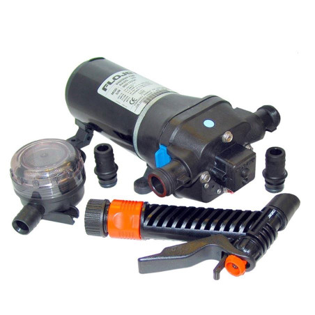 BOMBA PRESION JABSCO, QUAD, 24v, 17l/m, c/FILTRO/GRI