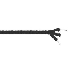 Marina Performance Ropes - CABO PLOMADO NEGRO 08mm, p/m (00007N-08)