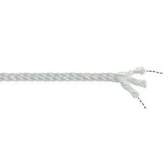 Marina Performance Ropes - CABO PLOMADO BLANCO, 10mm, p/m (PLOMADA-10)