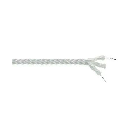 Marina Performance Ropes - CABO PLOMADO BLANCO, 10mm, p/m (PLOMADA-10)