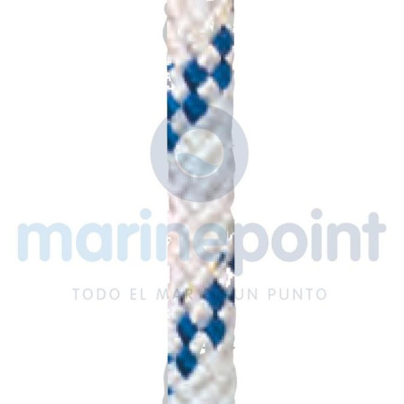 CABO TRENZADO POLY-BRAID-32, 8mm, AZUL, pm.