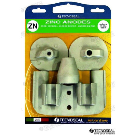 Tecnoseal - ANODOS ZINC, YANMAR COLA ZT350-ZT370, KIT