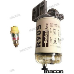 Racor - FILTRO COMBUSTILBE RACOR c/PURGADOR, 341 l/h, 30 psi