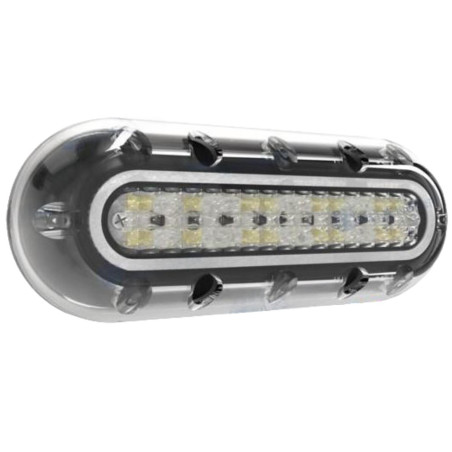 LUZ SUBMARINA RESINA TERMICA, LED SMD, ALTA POTENCIA, AZUL, 12v, 25w, IP68, CLASE-III