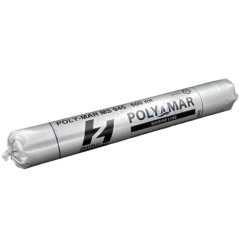 Polymar - ADHESIVO SELLADOR JUNTAS, POLYMAR, MS945, NEGRO, 600 ml