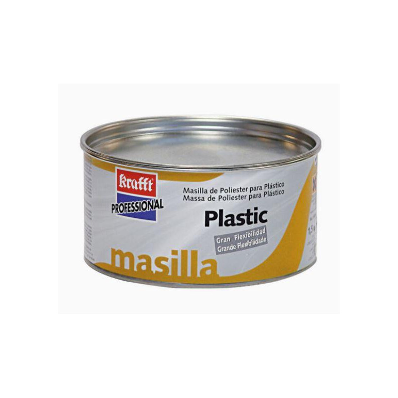 MASILLA POLIESTER p/PLASTICOS, 1,2 Kg, KRAFFT (M+END)