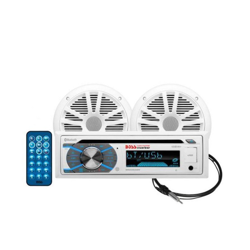 PACK MCK508WB.6 LECTOR CD AM/FM / BLUETOOTH Y 2 ALTAVOCES