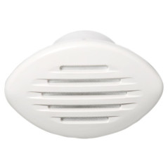 BOCINA ELECTRICA EMPOTRADA, BLANCA, OSCULATI, 12v, 105dB, 130 x 85mm