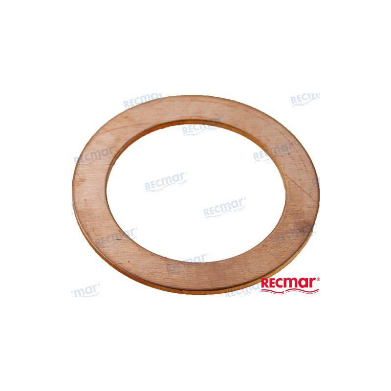 ARANDELA COBRE, YANMAR:23414-100000, 10 x 1mm...