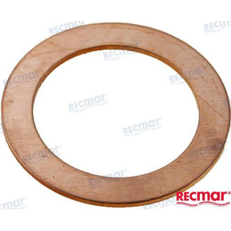 ARANDELA COBRE, YANMAR:23414-100000, 10 x 1mm...