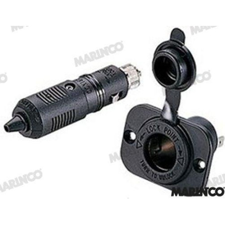 Marinco - KIT BASE Y ENCHUFE 12V MARINCO