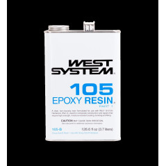 West System - RESINA + CATALIZADOR RAPIDO, 105/205A, WEST SYSTEM 1,2 Kg