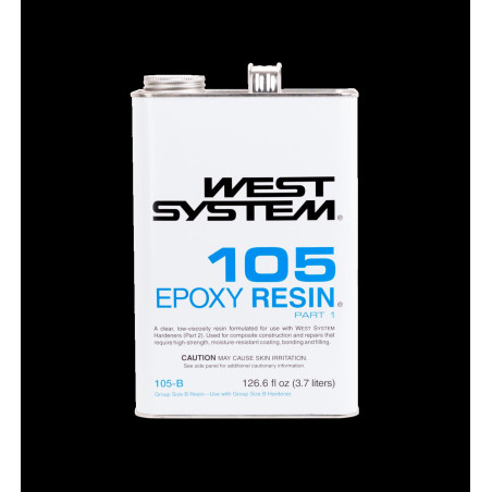 West System - RESINA + CATALIZADOR RAPIDO, 105/205A, WEST SYSTEM 1,2 Kg