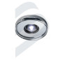 LUZ CORTESIA ROUND INOX, 12v, LUZ AZUL