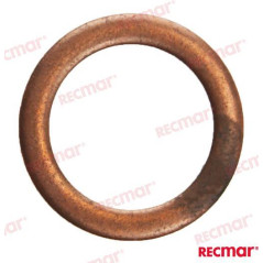 ARANDELA COBRE, VOLVO:18671, 18838, 20786157 y + (14,3 x 19,2 x 1,5mm)