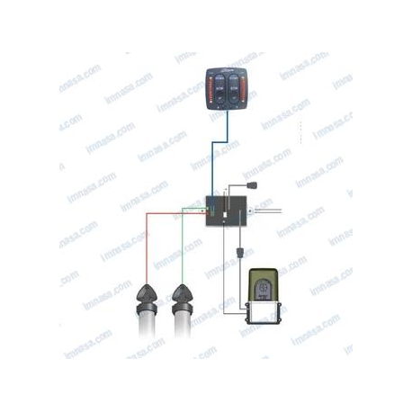 CABLE CONEXION RELE-PANEL LUCES, 30´ EIC