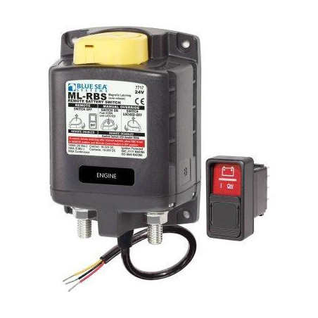 INTERRUPTOR BATERIA, ML-RBS, 24v/500A, c/ SWITCH, BLUE SEA (7717)