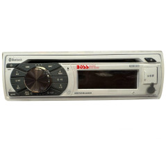 Boss - RADIO MP3, CD, AM/FM, BLUETOOTH-WHITE