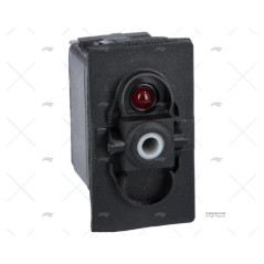 Carling Switch - INTERRUPTOR ON/OFF/ON 24v ROJO UNIPOL CC