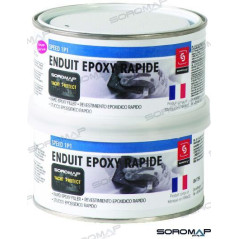 Soromap - MASILLA EPOXY SECADO RAPIDO, BAJO LINEA FLOTACION 400g