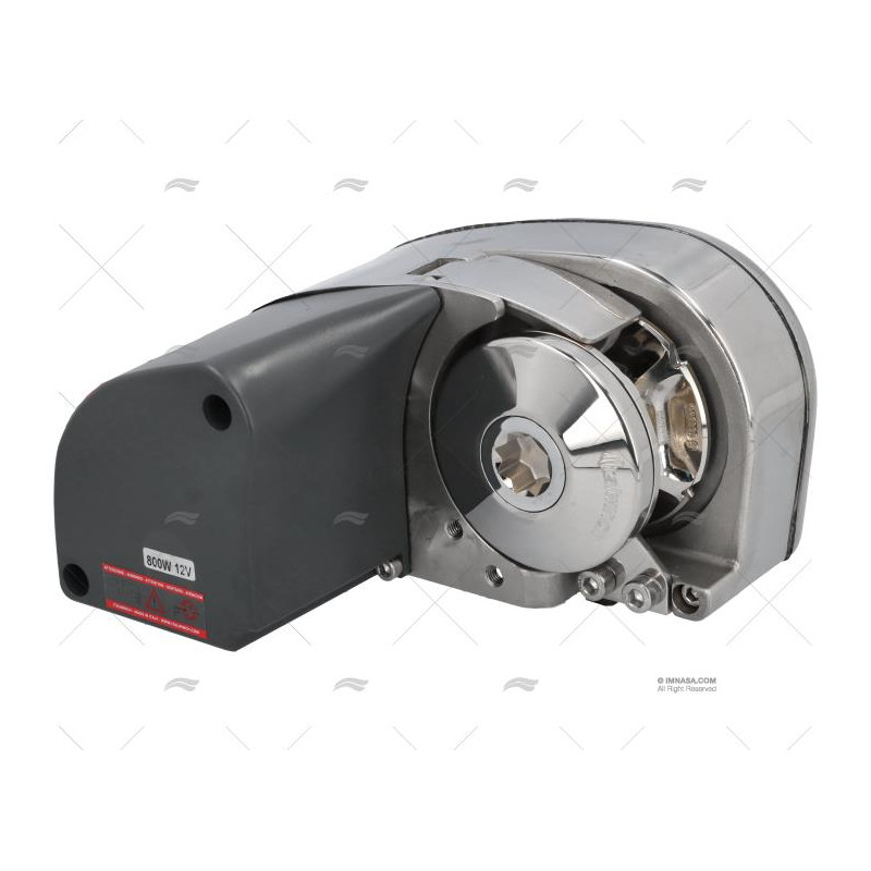 MOLINETE ITALWINCH, IKI, 12v, 800w, s/CAMPANA, ROLDANA CADENA 6mm