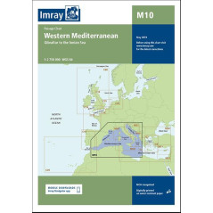 CARTA IMRAY, M10, MEDITERRANEO OCCIDENTAL