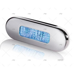 Hella - LUZ CORTESIA, HELLA, INOX, 10-33v, EMPOTRABLE, AZUL, IP67, 2XT 980 869-601