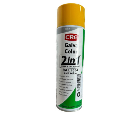 Crc - SPRAY GALVACOLOR AMARILLO RAL 1004