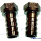 ENTRONQUES HEMBRA (2), INOX, 3/8" x15 mm