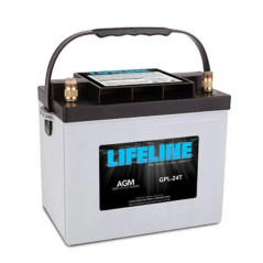 Victron - BATERIA SERVICIO AGM LIFELINE, VICTRON 12v, 80Ah. AGM