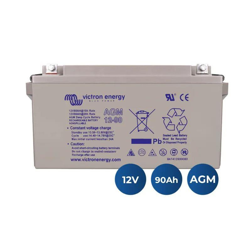 BATERIA SERVICIO AGM VICTRON 12V 90 Ah