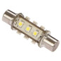 BOMBILLA LED FASTON 10/35v, 42mm, NL-BS43-AS12-CW