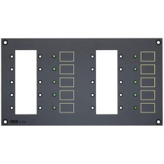 Pros - MODULO 10 DISYUNTORES ROCKER DC 1p., (PROSXRC10)