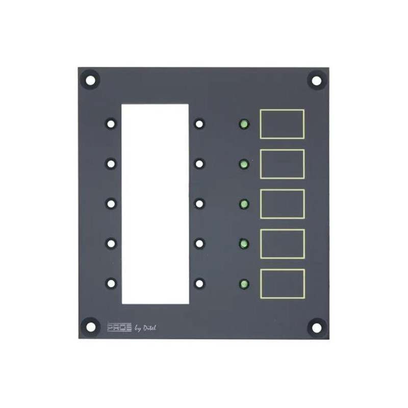 MODULO DC p/5 DISYUNTORES ROCKER DE 1P, PROSLRC5