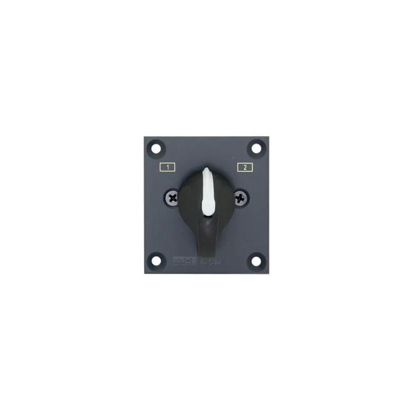 MODULO  SELECTOR 2p, 3pos.1-0-2, 20A, DC O V AC